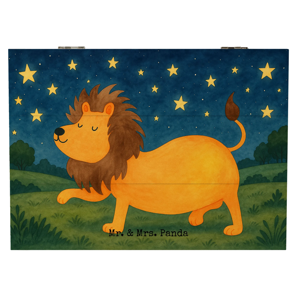 Wooden chest Star sign Lion Design Kiste, Truhe, Schatzkiste, Schatulle, Erinnerungskiste, XXL, Geschenkdose, Dekokiste, Geschenkbox, Erinnerungsbox, Holzkiste, Aufbewahrungsbox, Tierkreiszeichen, Sternzeichen, Horoskop, Astrologie, Aszendent, Geschenk Juli, Löwe Sternzeichen, Geschenk August, König der Tiere, Geburtstag Juli, Löwe Geschenk, Geburtstag August