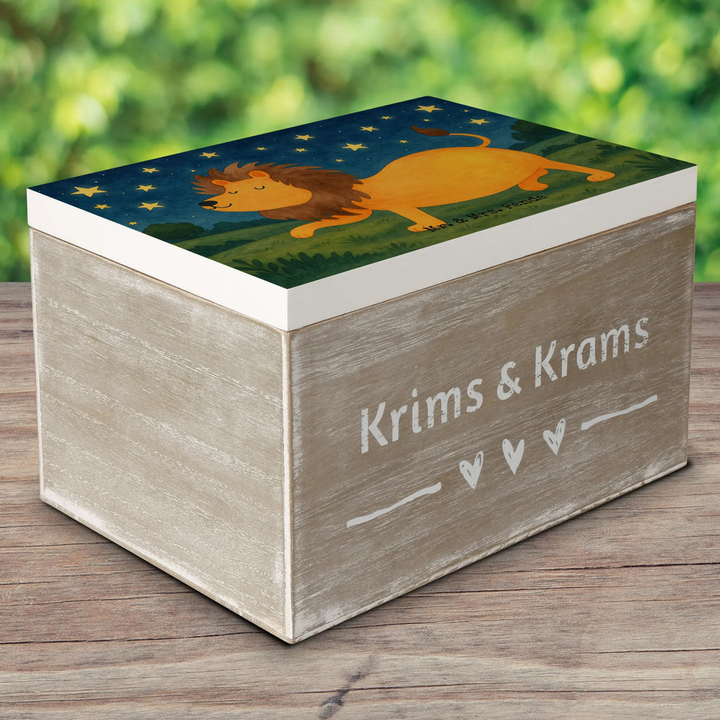 Wooden chest Star sign Lion Design Kiste, Truhe, Schatzkiste, Schatulle, Erinnerungskiste, XXL, Geschenkdose, Dekokiste, Geschenkbox, Erinnerungsbox, Holzkiste, Aufbewahrungsbox, Tierkreiszeichen, Sternzeichen, Horoskop, Astrologie, Aszendent, Geschenk Juli, Löwe Sternzeichen, Geschenk August, König der Tiere, Geburtstag Juli, Löwe Geschenk, Geburtstag August