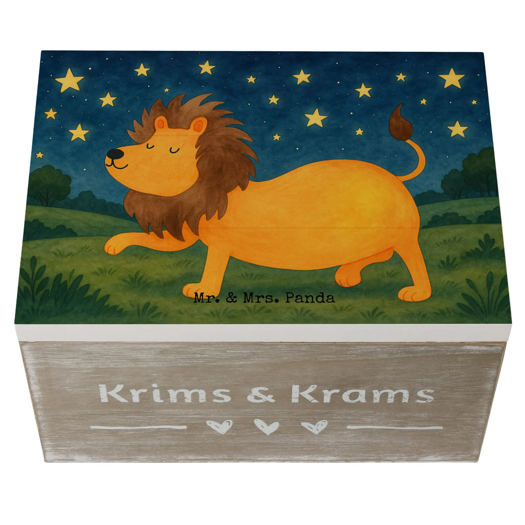 Wooden chest Star sign Lion Design Kiste, Truhe, Schatzkiste, Schatulle, Erinnerungskiste, XXL, Geschenkdose, Dekokiste, Geschenkbox, Erinnerungsbox, Holzkiste, Aufbewahrungsbox, Tierkreiszeichen, Sternzeichen, Horoskop, Astrologie, Aszendent, Geschenk Juli, Löwe Sternzeichen, Geschenk August, König der Tiere, Geburtstag Juli, Löwe Geschenk, Geburtstag August