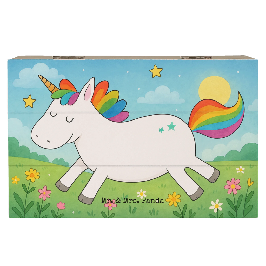 Holzkiste Einhorn Happy Design XXL, Kiste, Aufbewahrungsbox, Truhe, Geschenkdose, Erinnerungskiste, Holzkiste, Dekokiste, Schatulle, Erinnerungsbox, Geschenkbox, Schatzkiste, Einhorn, Einhörner, Einhorn Deko, Unicorn, Spaß, spannend, glücklich, Lachen, Lebensfreude, witzig, fröhlich, Freude, Lächeln