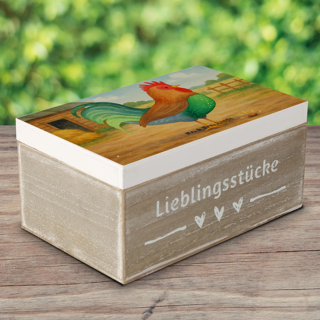 Holzkiste Hahn Korn Design Truhe, Holzkiste, Geschenkdose, XXL, Schatulle, Aufbewahrungsbox, Geschenkbox, Erinnerungsbox, Erinnerungskiste, Dekokiste, Kiste, Schatzkiste, Bauernhof, Hoftiere, Landwirt, Landwirtin, Eier, Natur, Korn, Henne, Hahn