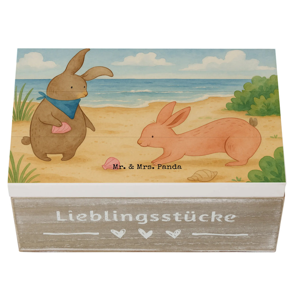 Holzkiste Hasen Muschel Design Geschenkbox, Truhe, XXL, Dekokiste, Geschenkdose, Holzkiste, Schatzkiste, Erinnerungskiste, Aufbewahrungsbox, Schatulle, Kiste, Erinnerungsbox, Familie, Vatertag, Muttertag, Bruder, Schwester, Mama, Papa, Oma, Opa, BFF, Muscheln sammeln, Muscheln, beste Freundin, Meer, Freundin, Freundinnen, Hasen, best friends
