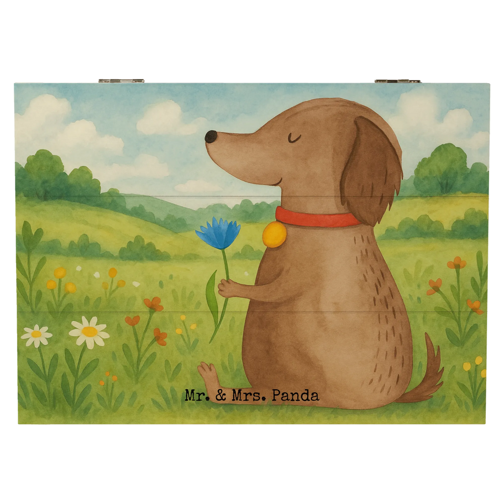 Skrzynia drewniana pies kwiat Design Kiste, Geschenkdose, Erinnerungsbox, XXL, Erinnerungskiste, Schatzkiste, Truhe, Dekokiste, Holzkiste, Aufbewahrungsbox, Schatulle, Geschenkbox, Hund, Hundemotiv, Haustier, Hunderasse, Tierliebhaber, Hundebesitzer, Sprüche, Frauchen, Hunde, Hundeliebe