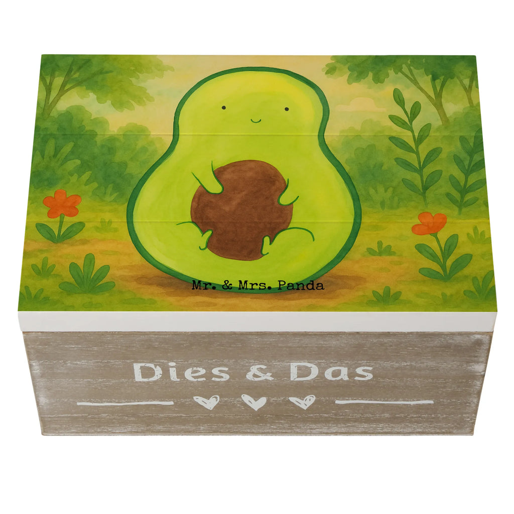 Holzkiste Avocado Kern Design Schatzkiste, Kiste, Schatulle, Geschenkbox, Erinnerungsbox, Truhe, Geschenkdose, Dekokiste, Aufbewahrungsbox, XXL, Holzkiste, Erinnerungskiste, Avocado, Veggie, Vegan, Gesund, Pflanze, Spruch Leben, Avokado, Avocadokern, Kern