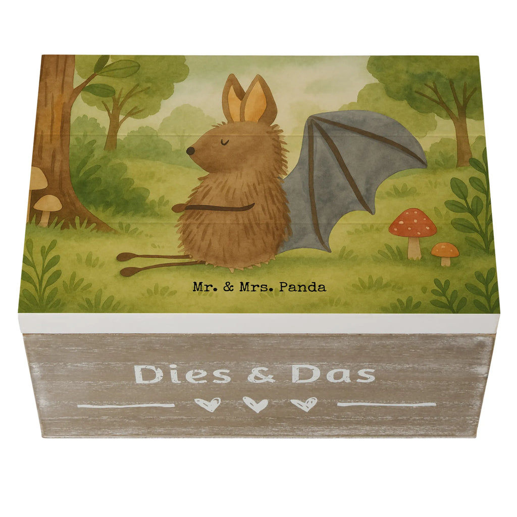 Holzkiste Fledermaus Sitzen Design Holzkiste, Kiste, Schatzkiste, Truhe, Schatulle, XXL, Erinnerungsbox, Erinnerungskiste, Dekokiste, Aufbewahrungsbox, Geschenkbox, Geschenkdose, Tiermotive, Gute Laune, lustige Sprüche, Tiere, Fledermaus, Fledermäuse, Motivation, entspannen