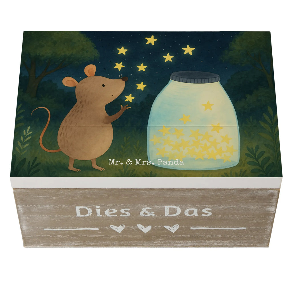 Skrzynia drewniana mysz Gwiazdy Design Geschenkbox, Aufbewahrungsbox, Schatzkiste, XXL, Geschenkdose, Dekokiste, Erinnerungskiste, Truhe, Holzkiste, Kiste, Schatulle, Erinnerungsbox, Tiermotive, Gute Laune, lustige Sprüche, Tiere, Taufgeschenk, Geburtstag, Schwangerschaft, Wunsch, Träume, Hoffnung, Kindergeburtstag, erstes Kind, Kind, Maus, Sterne, Taufe, Geburt