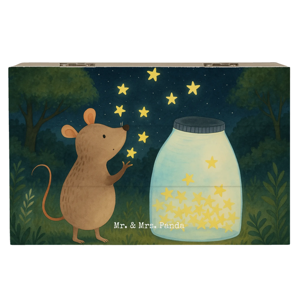 Skrzynia drewniana mysz Gwiazdy Design Geschenkbox, Aufbewahrungsbox, Schatzkiste, XXL, Geschenkdose, Dekokiste, Erinnerungskiste, Truhe, Holzkiste, Kiste, Schatulle, Erinnerungsbox, Tiermotive, Gute Laune, lustige Sprüche, Tiere, Taufgeschenk, Geburtstag, Schwangerschaft, Wunsch, Träume, Hoffnung, Kindergeburtstag, erstes Kind, Kind, Maus, Sterne, Taufe, Geburt