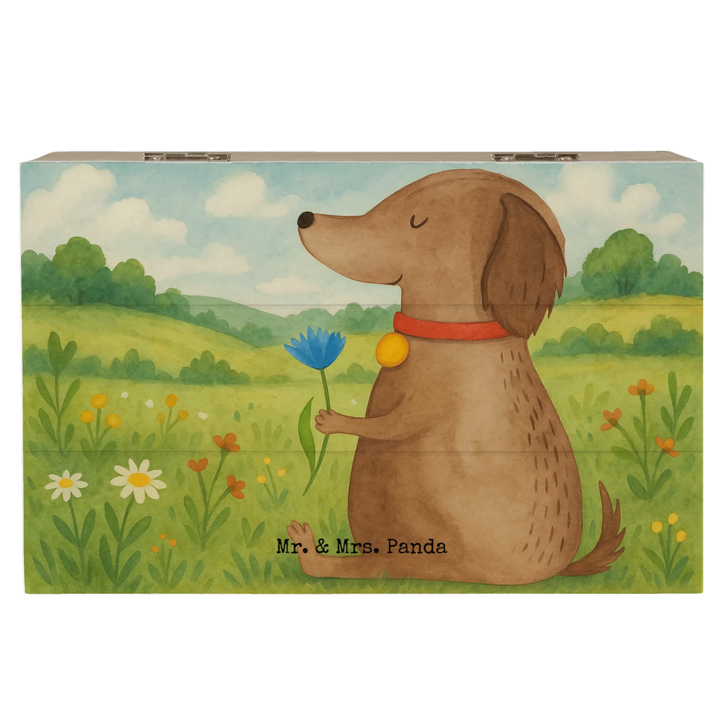 Skrzynia drewniana pies kwiat Design Kiste, Geschenkdose, Erinnerungsbox, XXL, Erinnerungskiste, Schatzkiste, Truhe, Dekokiste, Holzkiste, Aufbewahrungsbox, Schatulle, Geschenkbox, Hund, Hundemotiv, Haustier, Hunderasse, Tierliebhaber, Hundebesitzer, Sprüche, Frauchen, Hunde, Hundeliebe