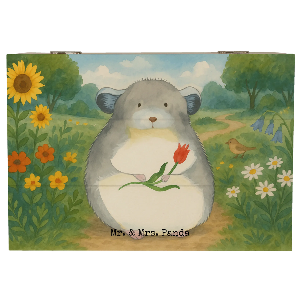 Skrzynia drewniana szynszyla kwiat Design Schatzkiste, Geschenkbox, Erinnerungsbox, XXL, Holzkiste, Aufbewahrungsbox, Kiste, Dekokiste, Truhe, Geschenkdose, Schatulle, Erinnerungskiste, Tiermotive, Gute Laune, lustige Sprüche, Tiere, Büro, Depressionen, Chinchilla, Glücklichsein, Chinchillas, Büroalltag, Liebeskummer, traurig sein, Kummer, Chaos