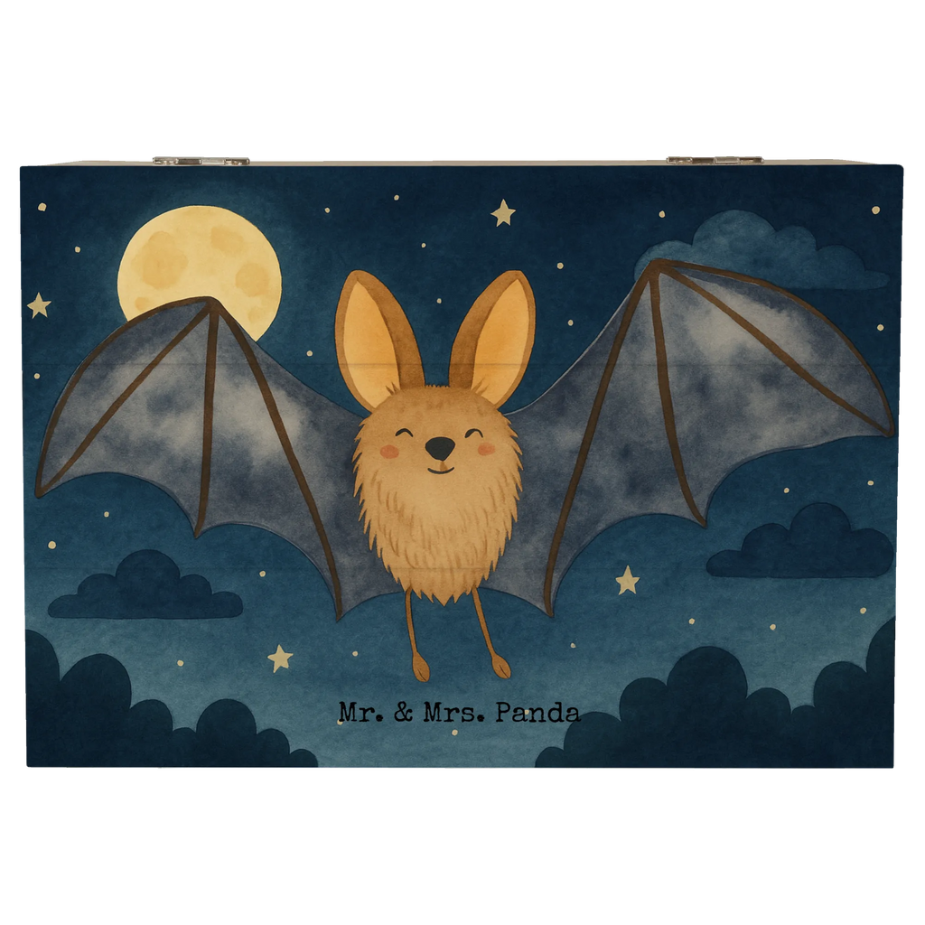 Holzkiste Fledermaus Flügel Design Schatulle, Holzkiste, Erinnerungsbox, Geschenkdose, Dekokiste, Erinnerungskiste, Schatzkiste, Kiste, Truhe, Geschenkbox, XXL, Aufbewahrungsbox, Tiermotive, Gute Laune, lustige Sprüche, Tiere