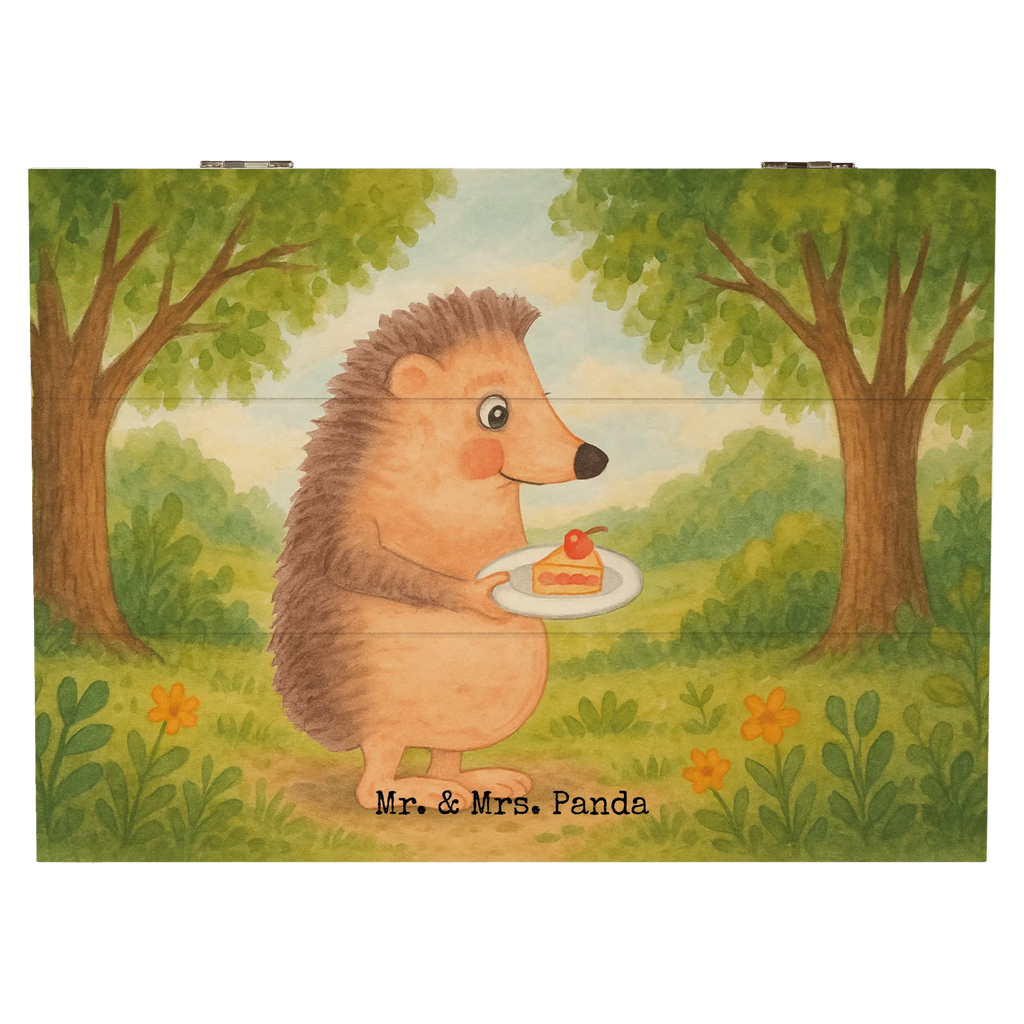 Holzkiste Igel Kuchenstück Design Truhe, Schatulle, Geschenkbox, Geschenkdose, Holzkiste, Erinnerungskiste, Aufbewahrungsbox, Schatzkiste, Kiste, XXL, Erinnerungsbox, Dekokiste, Tiermotive, Gute Laune, lustige Sprüche, Tiere, Torte, Igel, Kuchen, Geburtstagskuchen, Essen Spruch, Backen Geschenk, Kuchen backen, Einladung Party