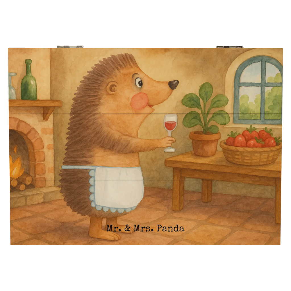 Holzkiste Igel Wein Design Erinnerungskiste, Geschenkdose, Dekokiste, Aufbewahrungsbox, Kiste, Erinnerungsbox, Geschenkbox, XXL, Holzkiste, Schatzkiste, Truhe, Schatulle, Tiermotive, Gute Laune, lustige Sprüche, Tiere, Weißwein, Weinglas, Wein Deko, Rotwein, Wein trinken, Wein Spruch, Igel, Geschenk Weintrinker, Geschenk Weinliebhaber
