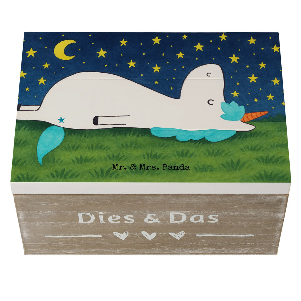 Holzkiste Einhorn Sternenhimmel Design Truhe, Schatulle, Erinnerungskiste, Holzkiste, Schatzkiste, Erinnerungsbox, Kiste, Aufbewahrungsbox, Dekokiste, Geschenkbox, Geschenkdose, XXL, Einhorn, Einhörner, Einhorn Deko, Unicorn, Dachschaden, Sternenhimmel, Verrückt, Sterne