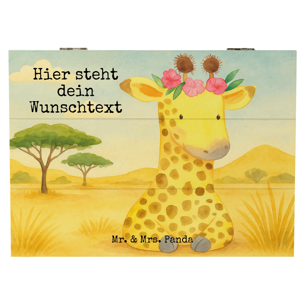 Personalisierte Holzkiste Giraffe Blumenkranz Design Erinnerungskiste Personalisiert, mit Namen, Kiste Personalisiert, Schatzkiste Personalisiert, Dekokiste mit Namen, Truhe mit Namen, Holzkiste mit Namen, Aufbewahrungsbox mit Namen, Erinnerungskiste, Truhe Personalisiert, Schatulle Personalisiert, Kiste mit Namen, Dekokiste Personalisiert, Geschenkbox personalisiert, Schatzkiste mit Namen, Aufbewahrungsbox Personalisiert, Schatulle mit Namen, GEschenkdose personalisiert, Holzkiste Personalisiert, Erinnerungsbox Personalisiert, Erinnerungsbox mit Namen, Afrika, Wildtiere, Abenteurer, Giraffe, Freundin, Selbstliebe, Blumenkranz