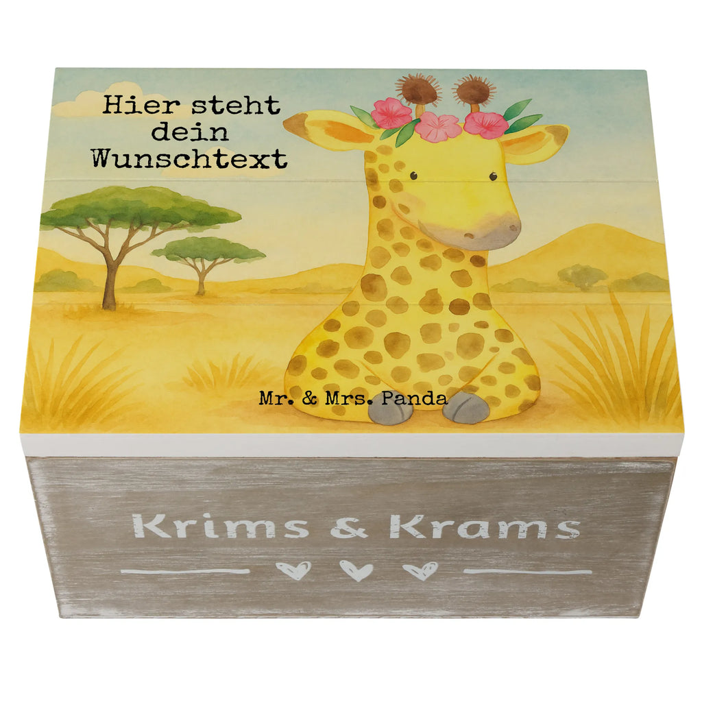 Personalisierte Holzkiste Giraffe Blumenkranz Design Erinnerungskiste Personalisiert, mit Namen, Kiste Personalisiert, Schatzkiste Personalisiert, Dekokiste mit Namen, Truhe mit Namen, Holzkiste mit Namen, Aufbewahrungsbox mit Namen, Erinnerungskiste, Truhe Personalisiert, Schatulle Personalisiert, Kiste mit Namen, Dekokiste Personalisiert, Geschenkbox personalisiert, Schatzkiste mit Namen, Aufbewahrungsbox Personalisiert, Schatulle mit Namen, GEschenkdose personalisiert, Holzkiste Personalisiert, Erinnerungsbox Personalisiert, Erinnerungsbox mit Namen, Afrika, Wildtiere, Abenteurer, Giraffe, Freundin, Selbstliebe, Blumenkranz