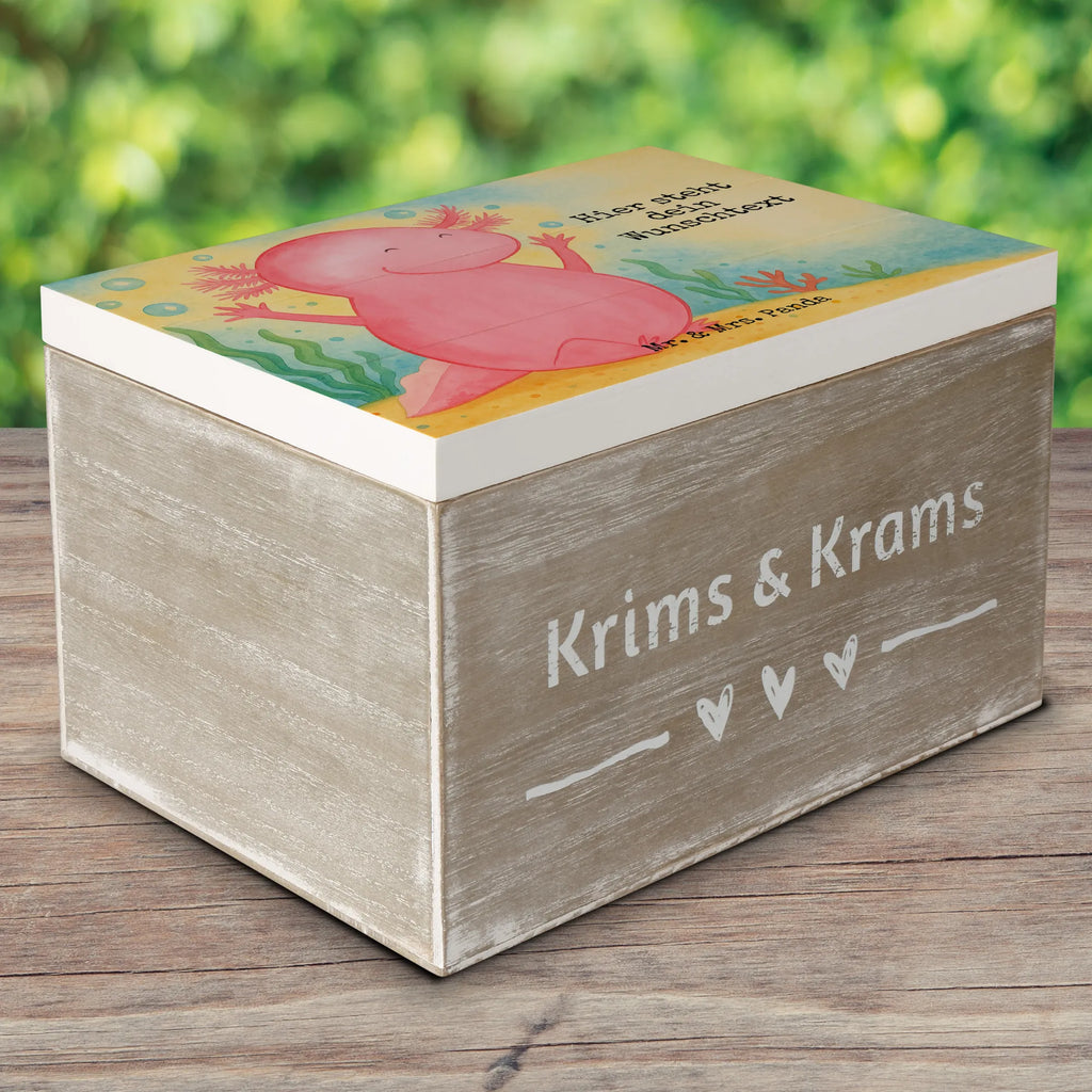 Personalisierte Holzkiste Axolotl Hurra Design Schatzkiste Personalisiert, Kiste mit Namen, Schatzkiste mit Namen, Holzkiste mit Namen, Holzkiste Personalisiert, Aufbewahrungsbox Personalisiert, Dekokiste mit Namen, Schatulle mit Namen, Schatulle Personalisiert, Geschenkbox personalisiert, Truhe mit Namen, Erinnerungskiste, Truhe Personalisiert, GEschenkdose personalisiert, Aufbewahrungsbox mit Namen, mit Namen, Dekokiste Personalisiert, Erinnerungsbox mit Namen, Erinnerungskiste Personalisiert, Kiste Personalisiert, Erinnerungsbox Personalisiert, Axolotl, Molch, Lurch, fröhlich, Motivation, Zufriedenheit, Axolot, Schwanzlurch, Spaß, Lurche, Freude
