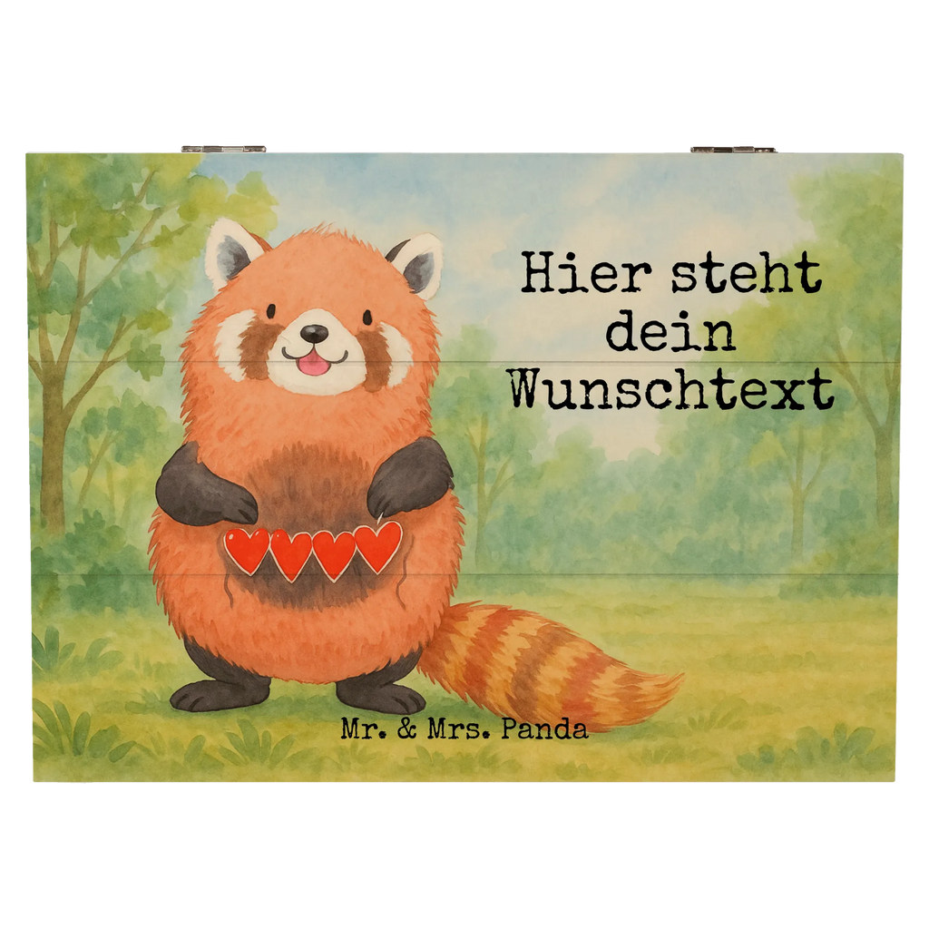 Personalised wooden chest red panda Design Dekokiste Personalisiert, Schatzkiste Personalisiert, Holzkiste mit Namen, Schatulle Personalisiert, mit Namen, Holzkiste Personalisiert, Erinnerungskiste, Schatzkiste mit Namen, Geschenkbox personalisiert, Erinnerungskiste Personalisiert, Erinnerungsbox Personalisiert, Aufbewahrungsbox Personalisiert, Truhe Personalisiert, Aufbewahrungsbox mit Namen, Schatulle mit Namen, Kiste Personalisiert, Erinnerungsbox mit Namen, Dekokiste mit Namen, Truhe mit Namen, Kiste mit Namen, GEschenkdose personalisiert, Tiermotive, Gute Laune, lustige Sprüche, Tiere, Rot, Herz, Liebe, Liebling, Panda, Lieblingsmensch