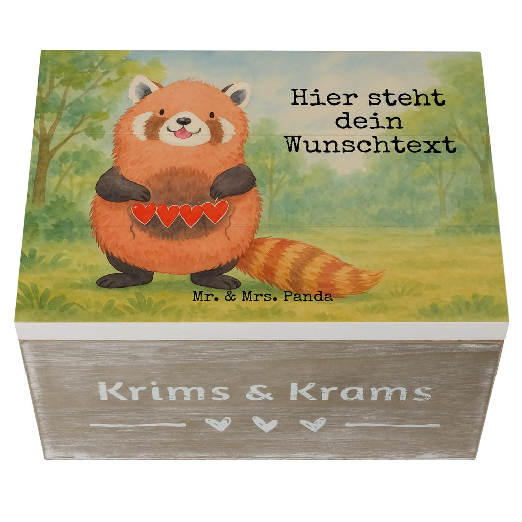 Personalised wooden chest red panda Design Dekokiste Personalisiert, Schatzkiste Personalisiert, Holzkiste mit Namen, Schatulle Personalisiert, mit Namen, Holzkiste Personalisiert, Erinnerungskiste, Schatzkiste mit Namen, Geschenkbox personalisiert, Erinnerungskiste Personalisiert, Erinnerungsbox Personalisiert, Aufbewahrungsbox Personalisiert, Truhe Personalisiert, Aufbewahrungsbox mit Namen, Schatulle mit Namen, Kiste Personalisiert, Erinnerungsbox mit Namen, Dekokiste mit Namen, Truhe mit Namen, Kiste mit Namen, GEschenkdose personalisiert, Tiermotive, Gute Laune, lustige Sprüche, Tiere, Rot, Herz, Liebe, Liebling, Panda, Lieblingsmensch