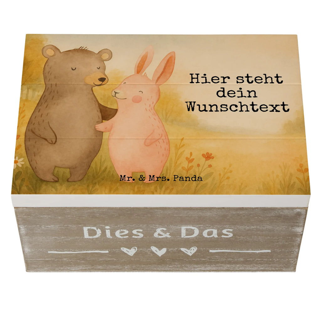 Personalizowane drewniane pudełko Niedźwiedź i królik Przytulać Design Schatzkiste Personalisiert, mit Namen, Schatzkiste mit Namen, Erinnerungskiste Personalisiert, Truhe mit Namen, Aufbewahrungsbox mit Namen, Dekokiste Personalisiert, Truhe Personalisiert, Schatulle mit Namen, Holzkiste mit Namen, Erinnerungsbox Personalisiert, GEschenkdose personalisiert, Schatulle Personalisiert, Aufbewahrungsbox Personalisiert, Kiste mit Namen, Erinnerungsbox mit Namen, Holzkiste Personalisiert, Kiste Personalisiert, Geschenkbox personalisiert, Erinnerungskiste, Dekokiste mit Namen, Liebe, Partner, Freund, Freundin, Ehemann, Ehefrau, Heiraten, Verlobung, Heiratsantrag, Liebesgeschenk, Jahrestag, Hocheitstag, Freunde, best friends, Bär, Bärchen, bester Freund, Hase