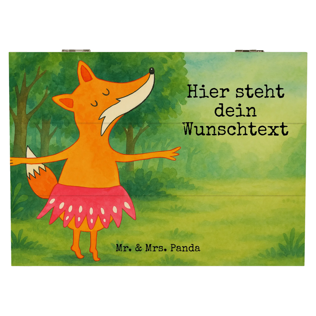 Personalisierte Holzkiste Fuchs Ballerina Design Truhe Personalisiert, Erinnerungskiste, Dekokiste Personalisiert, Schatzkiste Personalisiert, Holzkiste mit Namen, Aufbewahrungsbox mit Namen, Kiste Personalisiert, Kiste mit Namen, Aufbewahrungsbox Personalisiert, mit Namen, Dekokiste mit Namen, Erinnerungsbox Personalisiert, Schatzkiste mit Namen, Holzkiste Personalisiert, Geschenkbox personalisiert, Schatulle Personalisiert, Erinnerungsbox mit Namen, Erinnerungskiste Personalisiert, Truhe mit Namen, GEschenkdose personalisiert, Schatulle mit Namen, Fuchs, Ballerina, Füchsin, Tänzerin, Party, Ballett, Einladung, Tanzen, Fuchs Spruch, Geburtstag, Füchse