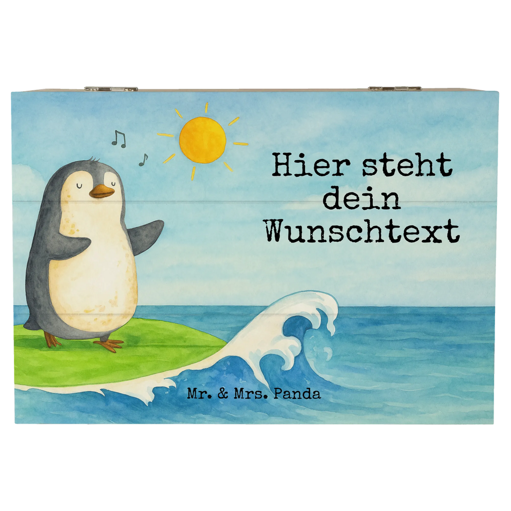 Personalisierte Holzkiste Pinguin Surfer Design Schatulle mit Namen, mit Namen, Schatzkiste mit Namen, Truhe Personalisiert, Erinnerungsbox Personalisiert, Geschenkbox personalisiert, Dekokiste Personalisiert, Erinnerungsbox mit Namen, GEschenkdose personalisiert, Erinnerungskiste Personalisiert, Truhe mit Namen, Kiste mit Namen, Dekokiste mit Namen, Schatulle Personalisiert, Holzkiste mit Namen, Aufbewahrungsbox Personalisiert, Schatzkiste Personalisiert, Erinnerungskiste, Holzkiste Personalisiert, Kiste Personalisiert, Aufbewahrungsbox mit Namen, Pinguin, Wellen, Pinguine, Portugal, Surfer, Wellen reiten, surfen, Urlaub, Hawaii