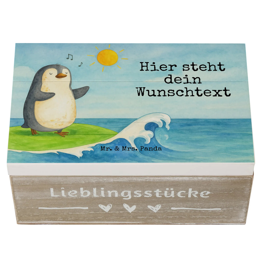 Personalisierte Holzkiste Pinguin Surfer Design Schatulle mit Namen, mit Namen, Schatzkiste mit Namen, Truhe Personalisiert, Erinnerungsbox Personalisiert, Geschenkbox personalisiert, Dekokiste Personalisiert, Erinnerungsbox mit Namen, GEschenkdose personalisiert, Erinnerungskiste Personalisiert, Truhe mit Namen, Kiste mit Namen, Dekokiste mit Namen, Schatulle Personalisiert, Holzkiste mit Namen, Aufbewahrungsbox Personalisiert, Schatzkiste Personalisiert, Erinnerungskiste, Holzkiste Personalisiert, Kiste Personalisiert, Aufbewahrungsbox mit Namen, Pinguin, Wellen, Pinguine, Portugal, Surfer, Wellen reiten, surfen, Urlaub, Hawaii