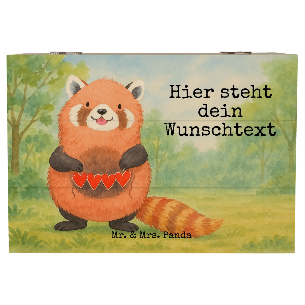 Personalised wooden chest red panda Design Dekokiste Personalisiert, Schatzkiste Personalisiert, Holzkiste mit Namen, Schatulle Personalisiert, mit Namen, Holzkiste Personalisiert, Erinnerungskiste, Schatzkiste mit Namen, Geschenkbox personalisiert, Erinnerungskiste Personalisiert, Erinnerungsbox Personalisiert, Aufbewahrungsbox Personalisiert, Truhe Personalisiert, Aufbewahrungsbox mit Namen, Schatulle mit Namen, Kiste Personalisiert, Erinnerungsbox mit Namen, Dekokiste mit Namen, Truhe mit Namen, Kiste mit Namen, GEschenkdose personalisiert, Tiermotive, Gute Laune, lustige Sprüche, Tiere, Rot, Herz, Liebe, Liebling, Panda, Lieblingsmensch