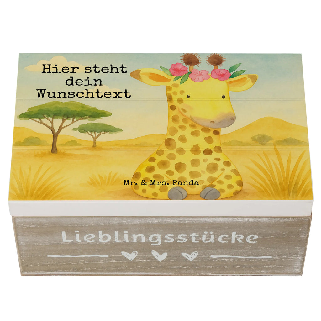 Personalisierte Holzkiste Giraffe Blumenkranz Design Erinnerungskiste Personalisiert, mit Namen, Kiste Personalisiert, Schatzkiste Personalisiert, Dekokiste mit Namen, Truhe mit Namen, Holzkiste mit Namen, Aufbewahrungsbox mit Namen, Erinnerungskiste, Truhe Personalisiert, Schatulle Personalisiert, Kiste mit Namen, Dekokiste Personalisiert, Geschenkbox personalisiert, Schatzkiste mit Namen, Aufbewahrungsbox Personalisiert, Schatulle mit Namen, GEschenkdose personalisiert, Holzkiste Personalisiert, Erinnerungsbox Personalisiert, Erinnerungsbox mit Namen, Afrika, Wildtiere, Abenteurer, Giraffe, Freundin, Selbstliebe, Blumenkranz