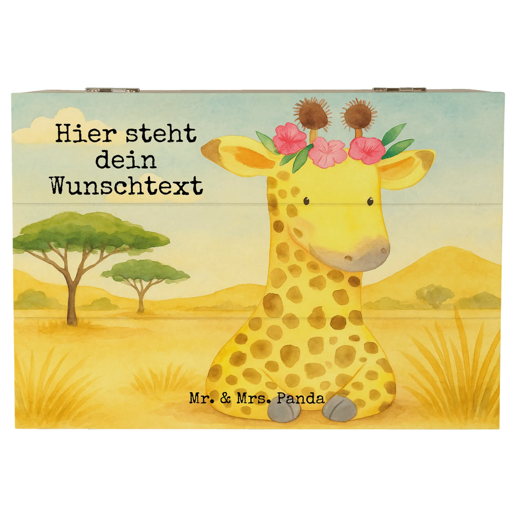 Personalisierte Holzkiste Giraffe Blumenkranz Design Erinnerungskiste Personalisiert, mit Namen, Kiste Personalisiert, Schatzkiste Personalisiert, Dekokiste mit Namen, Truhe mit Namen, Holzkiste mit Namen, Aufbewahrungsbox mit Namen, Erinnerungskiste, Truhe Personalisiert, Schatulle Personalisiert, Kiste mit Namen, Dekokiste Personalisiert, Geschenkbox personalisiert, Schatzkiste mit Namen, Aufbewahrungsbox Personalisiert, Schatulle mit Namen, GEschenkdose personalisiert, Holzkiste Personalisiert, Erinnerungsbox Personalisiert, Erinnerungsbox mit Namen, Afrika, Wildtiere, Abenteurer, Giraffe, Freundin, Selbstliebe, Blumenkranz