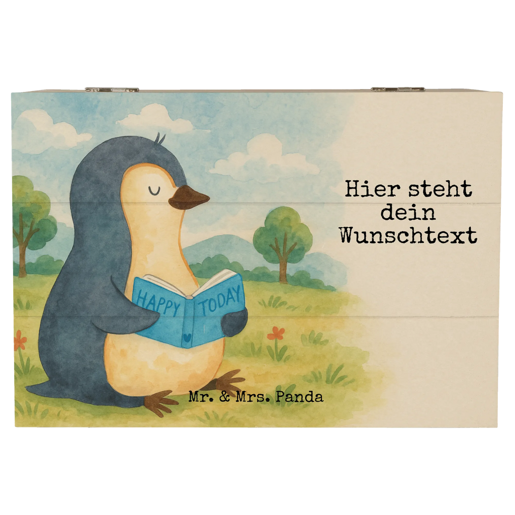 Personalisierte Holzkiste Pinguin Buch Design Erinnerungsbox mit Namen, Aufbewahrungsbox Personalisiert, Erinnerungskiste, Erinnerungskiste Personalisiert, Schatulle Personalisiert, Holzkiste Personalisiert, Geschenkbox personalisiert, Schatzkiste Personalisiert, Erinnerungsbox Personalisiert, Aufbewahrungsbox mit Namen, Truhe Personalisiert, Truhe mit Namen, Holzkiste mit Namen, mit Namen, Kiste Personalisiert, GEschenkdose personalisiert, Dekokiste mit Namen, Schatulle mit Namen, Kiste mit Namen, Schatzkiste mit Namen, Dekokiste Personalisiert, Pinguin, Nichtstun, Bücherwurm, Urlaub, Ferien, Faulenzen, Lesen, Buch, Pinguine, Freizeit