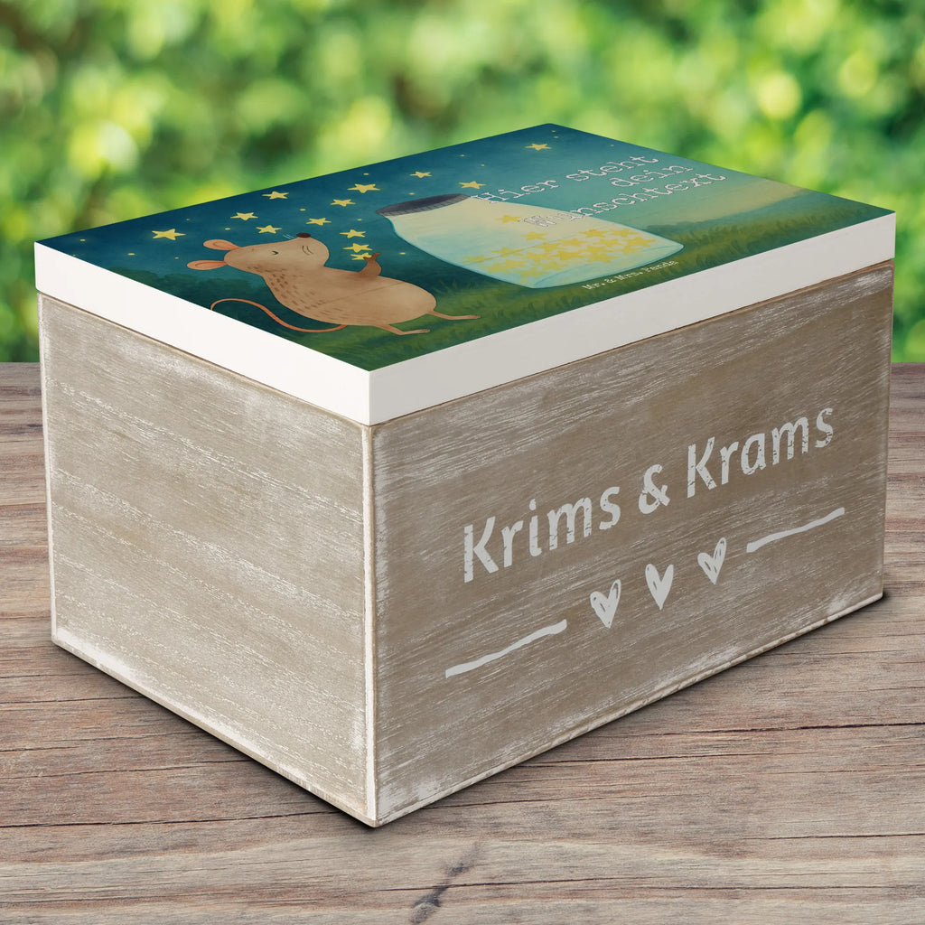 Personalisierte Holzkiste Maus Sterne Design Holzkiste Personalisiert, Schatulle mit Namen, Aufbewahrungsbox mit Namen, Schatzkiste Personalisiert, Truhe Personalisiert, Dekokiste mit Namen, Truhe mit Namen, Kiste mit Namen, Geschenkbox personalisiert, Erinnerungskiste, GEschenkdose personalisiert, Schatzkiste mit Namen, mit Namen, Erinnerungskiste Personalisiert, Dekokiste Personalisiert, Holzkiste mit Namen, Kiste Personalisiert, Aufbewahrungsbox Personalisiert, Erinnerungsbox mit Namen, Erinnerungsbox Personalisiert, Schatulle Personalisiert, Tiermotive, Gute Laune, lustige Sprüche, Tiere, Hoffnung, Taufe, Sterne, Schwangerschaft, erstes Kind, Taufgeschenk, Wunsch, Maus, Geburt, Geburtstag, Kind, Träume, Kindergeburtstag