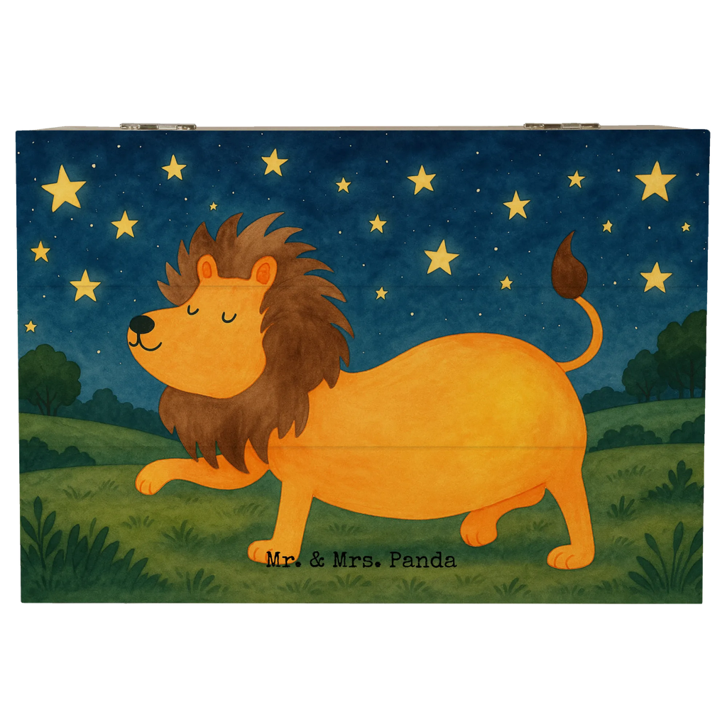 Wooden chest Star sign Lion Design Kiste, Truhe, Schatzkiste, Schatulle, Erinnerungskiste, XXL, Geschenkdose, Dekokiste, Geschenkbox, Erinnerungsbox, Holzkiste, Aufbewahrungsbox, Tierkreiszeichen, Sternzeichen, Horoskop, Astrologie, Aszendent, Geschenk Juli, Löwe Sternzeichen, Geschenk August, König der Tiere, Geburtstag Juli, Löwe Geschenk, Geburtstag August