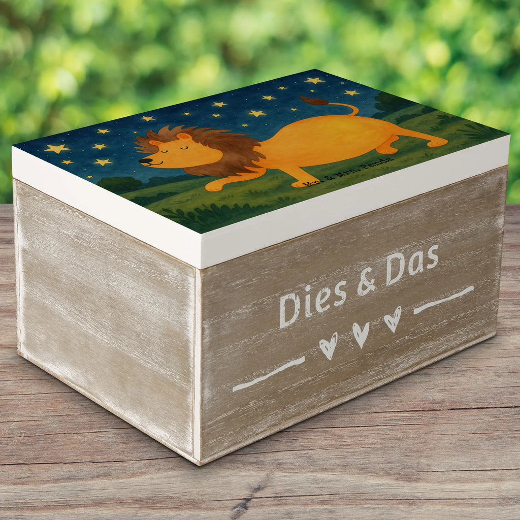 Wooden chest Star sign Lion Design Kiste, Truhe, Schatzkiste, Schatulle, Erinnerungskiste, XXL, Geschenkdose, Dekokiste, Geschenkbox, Erinnerungsbox, Holzkiste, Aufbewahrungsbox, Tierkreiszeichen, Sternzeichen, Horoskop, Astrologie, Aszendent, Geschenk Juli, Löwe Sternzeichen, Geschenk August, König der Tiere, Geburtstag Juli, Löwe Geschenk, Geburtstag August