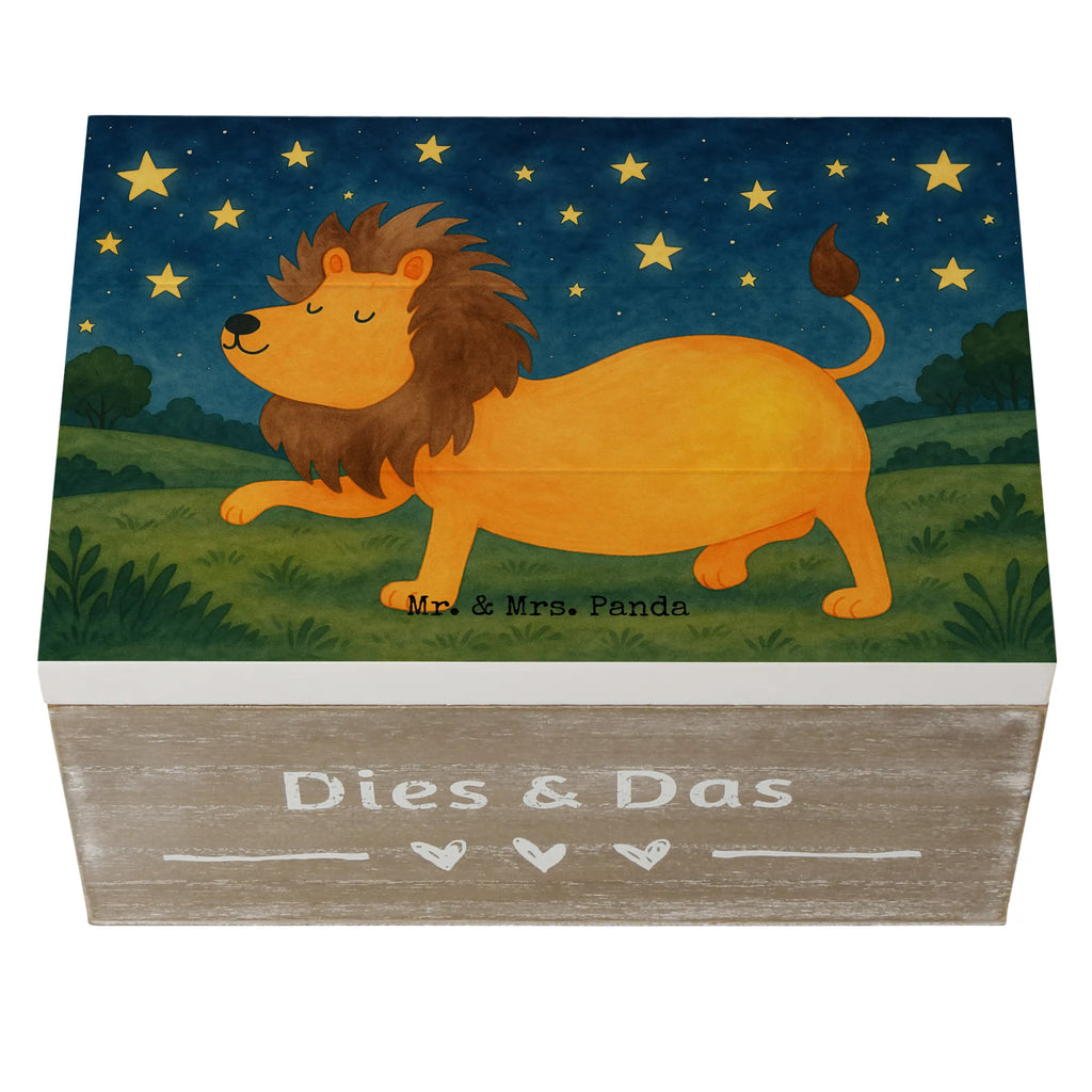 Wooden chest Star sign Lion Design Kiste, Truhe, Schatzkiste, Schatulle, Erinnerungskiste, XXL, Geschenkdose, Dekokiste, Geschenkbox, Erinnerungsbox, Holzkiste, Aufbewahrungsbox, Tierkreiszeichen, Sternzeichen, Horoskop, Astrologie, Aszendent, Geschenk Juli, Löwe Sternzeichen, Geschenk August, König der Tiere, Geburtstag Juli, Löwe Geschenk, Geburtstag August