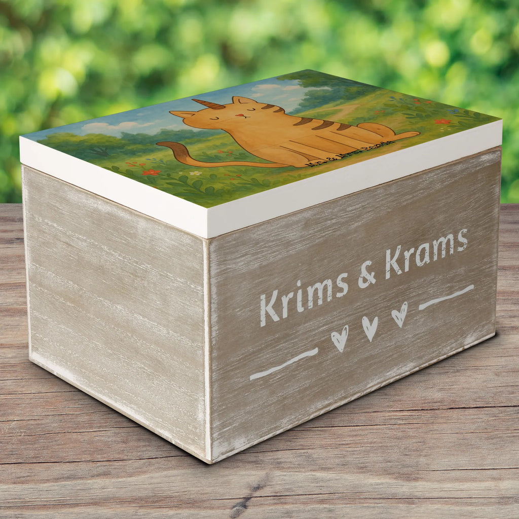 Skrzynia drewniana jednorożec kot Design Geschenkbox, Dekokiste, Schatzkiste, Aufbewahrungsbox, XXL, Erinnerungskiste, Schatulle, Holzkiste, Kiste, Geschenkdose, Truhe, Erinnerungsbox, Einhorn, Einhörner, Einhorn Deko, Unicorn, Einhornkatze, Katze, Katzer, Katzenhorn, Glitzer, Erwachsenwerden, Regenbogen, Kittyhorn, Mieze, Einhornpower