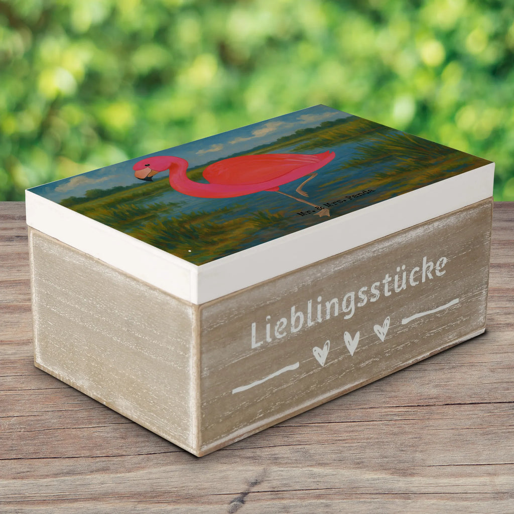 Wooden chest flamingo Classic Design Kiste, Dekokiste, Truhe, Holzkiste, XXL, Schatzkiste, Erinnerungsbox, Aufbewahrungsbox, Geschenkbox, Geschenkdose, Schatulle, Erinnerungskiste, Flamingo, Außenseiter, Spruch, ich, Einzigartig, Selbstliebe, Stolz, Freundin, Sohn, Tochter, Geschwister, für mich, Freundinnen