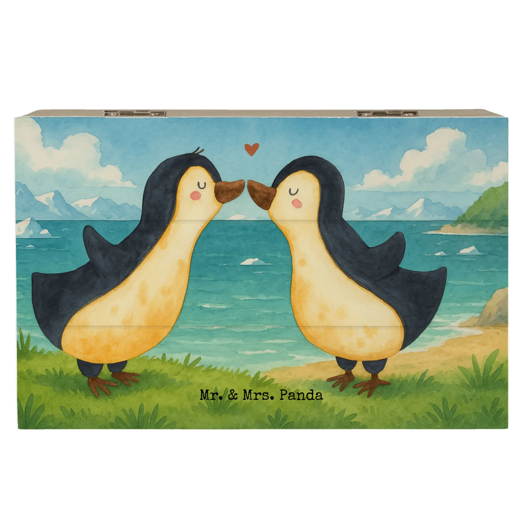 Skrzynia drewniana Pingwiny Pocałunek Design Erinnerungskiste, Aufbewahrungsbox, Erinnerungsbox, Geschenkbox, Schatzkiste, Dekokiste, Kiste, Schatulle, Geschenkdose, Truhe, XXL, Holzkiste, Liebe, Partner, Freund, Freundin, Ehemann, Ehefrau, Heiraten, Verlobung, Heiratsantrag, Liebesgeschenk, Jahrestag, Hocheitstag, Geschenk für Partner, Liebesbeweis, Geschenk für Freundin, für Männer, Geschenk für Frauen, Hochzeitstag, für Ehemann, Mitbringsel, Valentinstag