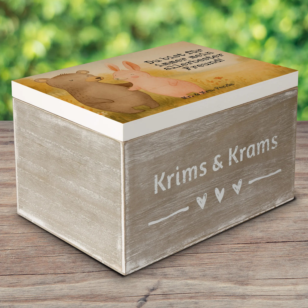 Holzkiste Bär und Hase Umarmen Design erinnerungsbox hochzeit, Holzkiste, Truhe, holz aufbewahrungsbox, Aufbewahrungsbox, erinnerungsbox baby, aufbewahrungsbox holz, Erinnerungskiste, schmuckkästchen, Erinnerungsbox, dekorative holzkiste, Schatulle, holzbox, ordnungsbox, Schatzkiste, holzbox mit deckel, box aus holz, Dekokiste, holzboxen, deko box, holztruhe, aufbewahrungsbox aus holz, holzkisten, Kiste, Geschenkbox, aufbewahrungskiste, holzkiste mit deckel, Freundin, Ehefrau, Freund, Jahrestag, Ehemann, Partner, Liebesgeschenk, Verlobung, Heiratsantrag, Heiraten, Hocheitstag, Liebe, Bär, Hase, Bärchen, best friends, Freunde, bester Freund