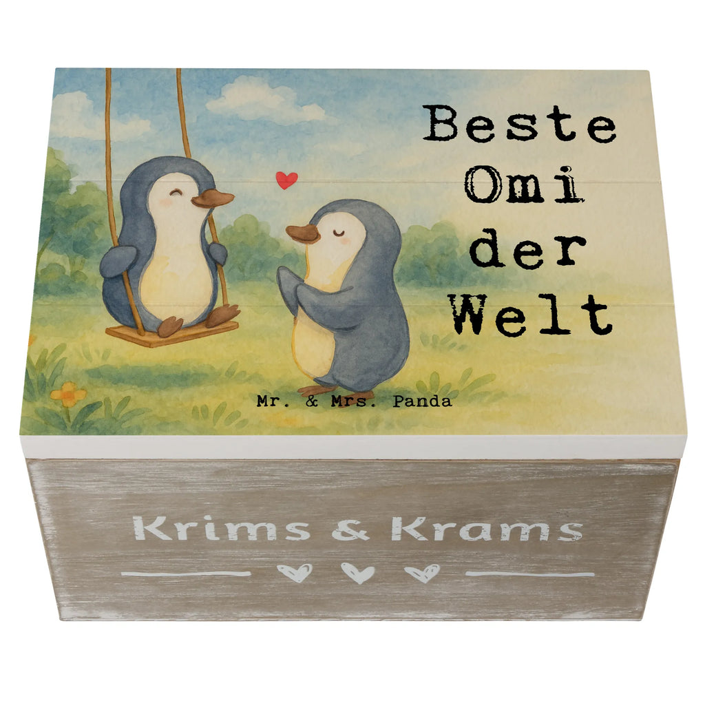 Holzkiste Pinguin Beste Omi der Welt Design Geschenkdose, Truhe, Schatulle, XXL, Dekokiste, Erinnerungskiste, Erinnerungsbox, Kiste, Aufbewahrungsbox, Schatzkiste, Geschenkbox, Holzkiste, für, Dankeschön, Geschenk, Schenken, Geburtstag, Geburtstagsgeschenk, Geschenkidee, Danke, Bedanken, Mitbringsel, Freude machen, Geschenktipp, Enkelin, Enkel, Ommi, Enkelkind, Oma, Großmama, Kleinigkeit, Omi, Omma, Großpapa, Bester, Großmutter