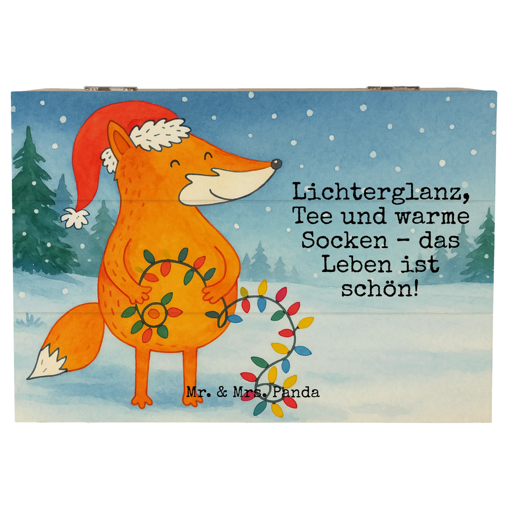 Holzkiste Fuchs Weihnachten Design Geschenkbox, Holzkiste, Aufbewahrungsbox, Erinnerungskiste, XXL, Erinnerungsbox, Schatulle, Geschenkdose, Kiste, Dekokiste, Truhe, Schatzkiste, Winter, Weihnachten, Weihnachtsdeko, Nikolaus, Advent, Heiligabend, Wintermotiv, Fuchs, Weihnachtsmann, Geschenk Weihnachten, Weihnachtszeit, Spruch schön, Füchse