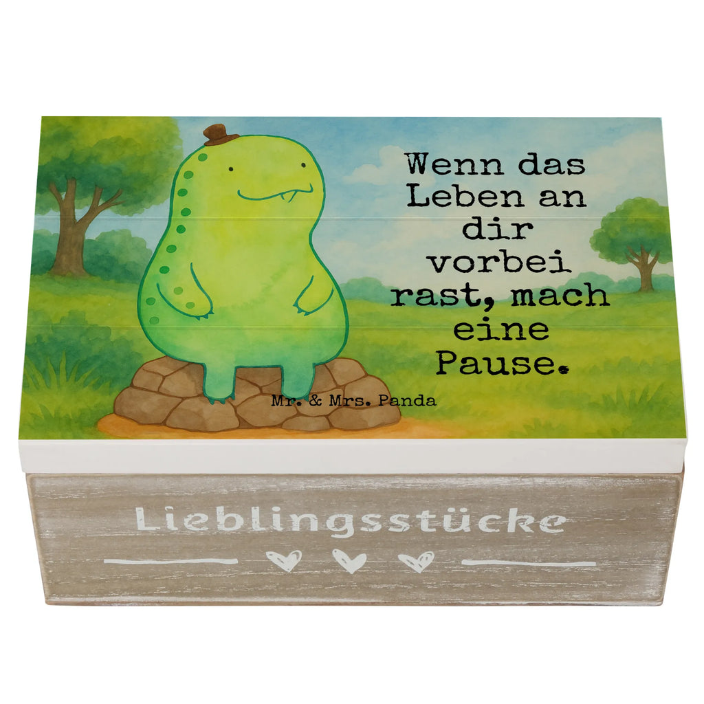 Holzkiste Schildkröte Pause Design Erinnerungsbox, Schatulle, XXL, Schatzkiste, Holzkiste, Erinnerungskiste, Truhe, Geschenkbox, Kiste, Geschenkdose, Aufbewahrungsbox, Dekokiste, Schildkröte, Achtsamkeit, Entschleunigen, achtsam