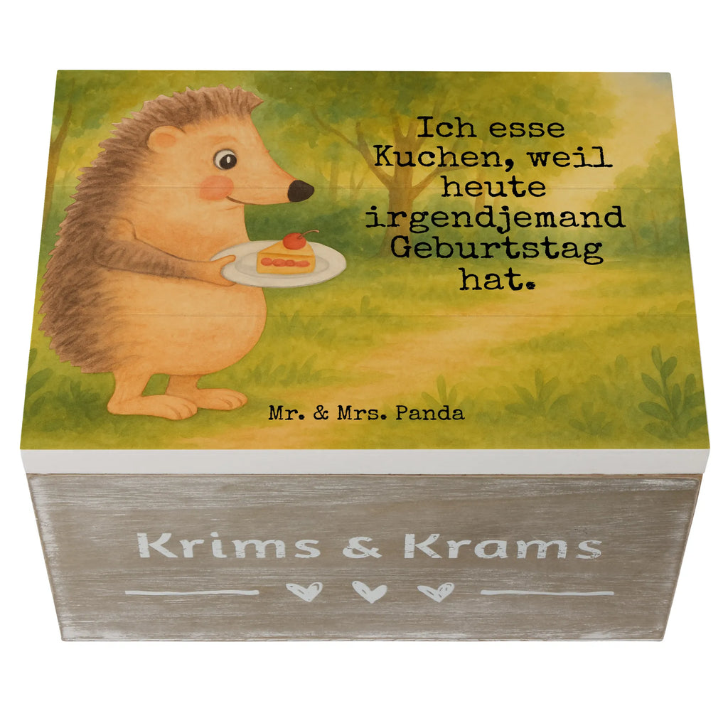 Holzkiste Igel Kuchenstück Design Truhe, Schatulle, Geschenkbox, Geschenkdose, Holzkiste, Erinnerungskiste, Aufbewahrungsbox, Schatzkiste, Kiste, XXL, Erinnerungsbox, Dekokiste, Tiermotive, Gute Laune, lustige Sprüche, Tiere, Torte, Igel, Kuchen, Geburtstagskuchen, Essen Spruch, Backen Geschenk, Kuchen backen, Einladung Party