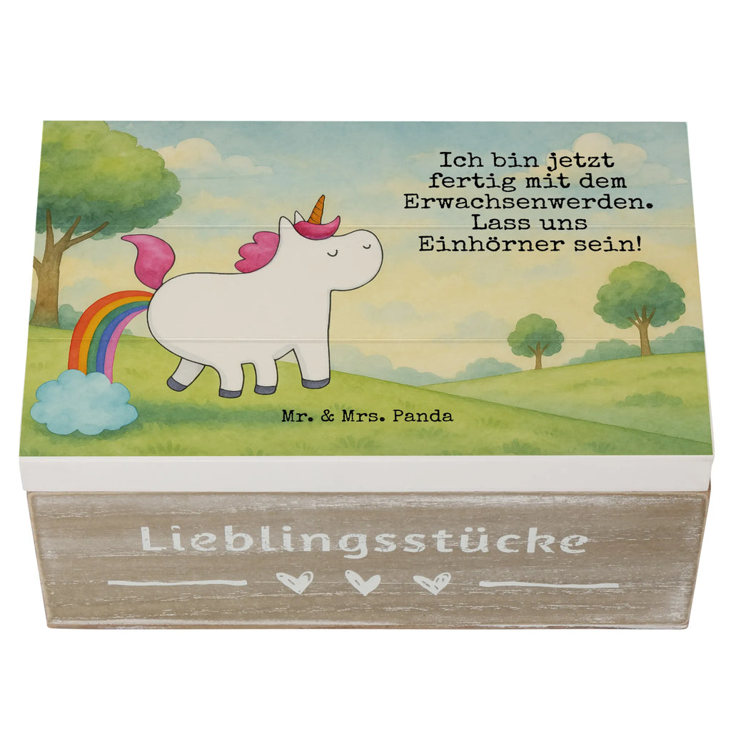 Skrzynia drewniana Jednorożec puszczać bąki Design Holzkiste, Erinnerungsbox, XXL, Geschenkbox, Schatzkiste, Erinnerungskiste, Aufbewahrungsbox, Dekokiste, Geschenkdose, Schatulle, Kiste, Truhe, Einhorn, Einhörner, Einhorn Deko, Unicorn, Glitzer, lustig, Einhornpower, Spaß, Erwachsenwerden, Freundin, Regenbogen, Pups