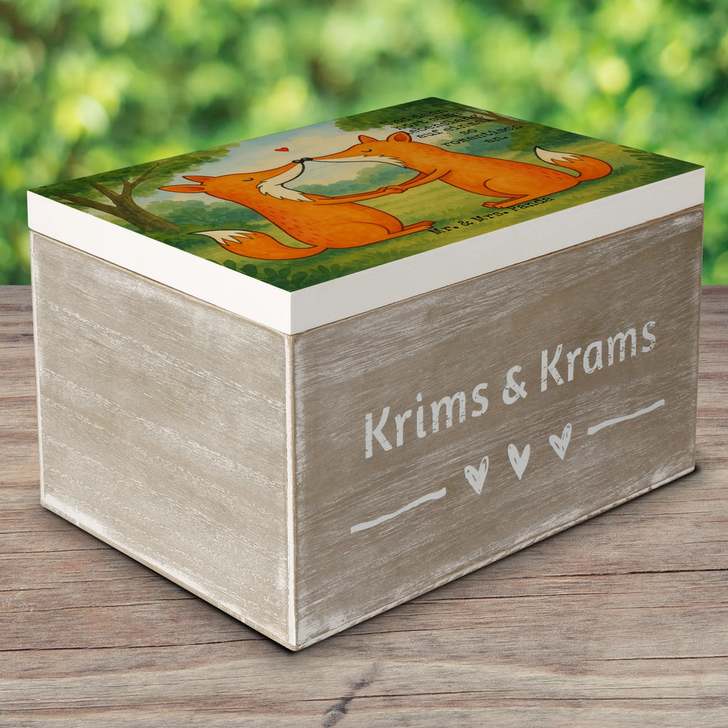Wooden chest foxes Love Design Schatzkiste, Dekokiste, XXL, Geschenkbox, Erinnerungsbox, Aufbewahrungsbox, Geschenkdose, Schatulle, Kiste, Truhe, Erinnerungskiste, Holzkiste, Fuchs, Liebespaar, Ehemann, Füchse, Verlobte, Freundin, Partner, Ehefrau, Ehe, Liebesbeweis, Paar, Fox, Liebe, Freund