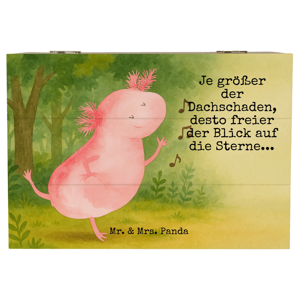 Skrzynia drewniana aksolotl tańczyć Design Kiste, Truhe, Geschenkdose, Dekokiste, Holzkiste, XXL, Aufbewahrungsbox, Erinnerungsbox, Geschenkbox, Schatulle, Erinnerungskiste, Schatzkiste, Axolotl, Molch, Axolot, beste Freundin, Sterne, verrückt, Lurche, Freundin, Lurch, Dachschaden, Schwanzlurch