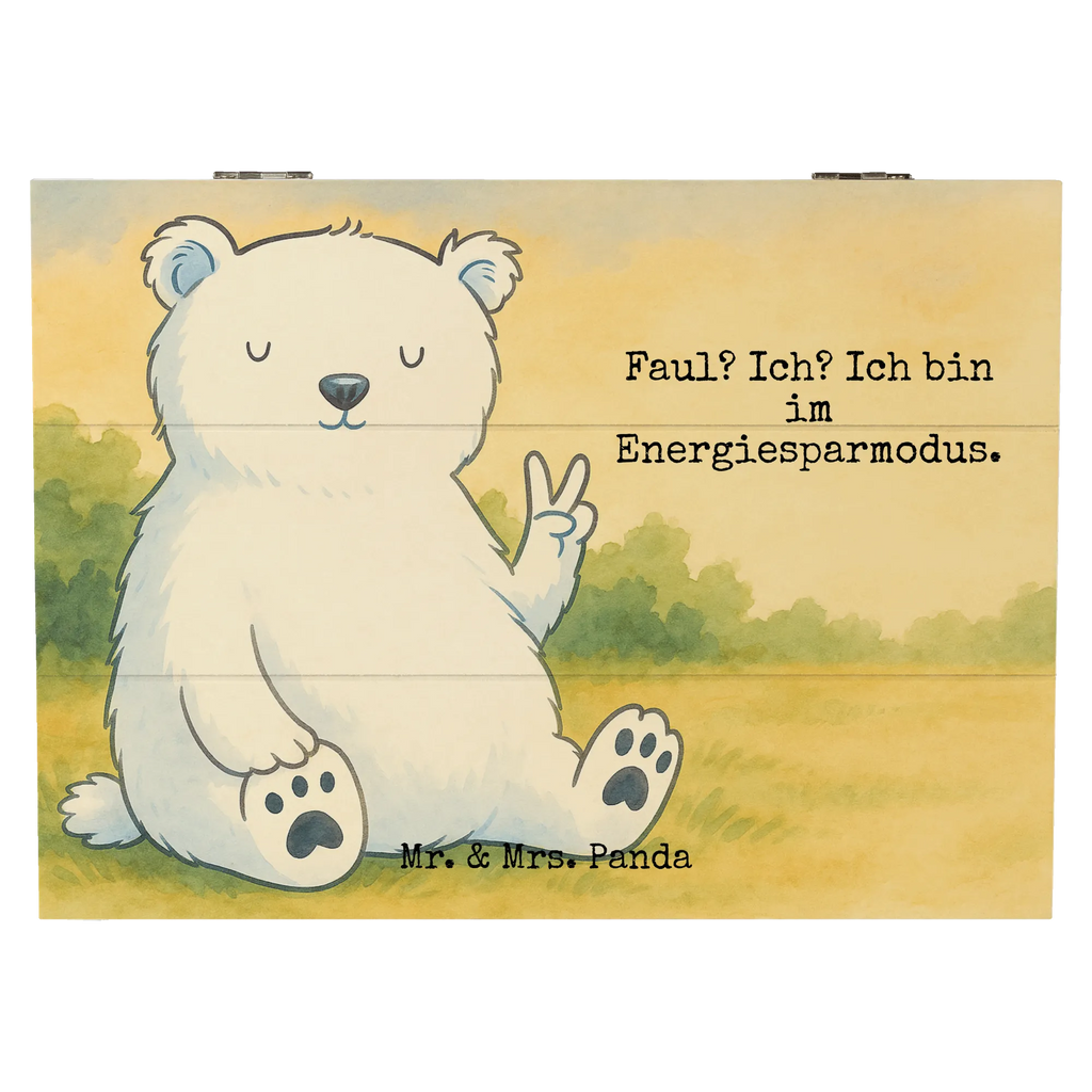 Holzkiste Eisbär Faul Design Erinnerungsbox, Aufbewahrungsbox, Geschenkdose, Dekokiste, Truhe, Holzkiste, Kiste, Geschenkbox, XXL, Schatulle, Erinnerungskiste, Schatzkiste, Bär, Teddy, Teddybär, Büro, Arbeitsplatz, Bürojob, Faul, Eisbär, Homeoffice, Relaxen, Entspannen, Arbeit, Nordpol