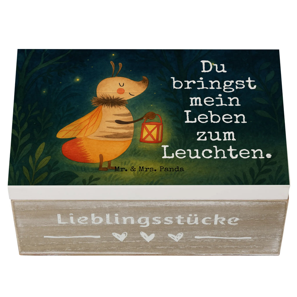 Holzkiste Glühwürmchen Design Dekokiste, Truhe, Aufbewahrungsbox, XXL, Geschenkbox, Geschenkdose, Erinnerungskiste, Erinnerungsbox, Kiste, Schatulle, Schatzkiste, Holzkiste, Tiermotive, Gute Laune, lustige Sprüche, Tiere, Verlobung, Liebe, Heiratsantrag, magisch, Jahrestag, Liebesspruch, Lieblingsmensch, Liebesbeweis, Glühwurm, Leuchten, Falter, Glühwürmchen