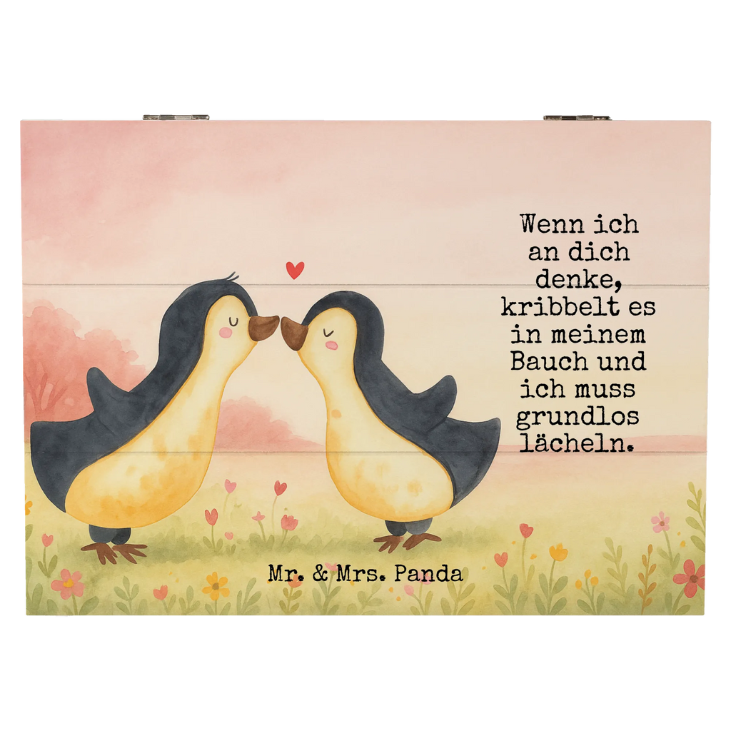 Skrzynia drewniana Pingwiny Pocałunek Design Erinnerungskiste, Aufbewahrungsbox, Erinnerungsbox, Geschenkbox, Schatzkiste, Dekokiste, Kiste, Schatulle, Geschenkdose, Truhe, XXL, Holzkiste, Liebe, Partner, Freund, Freundin, Ehemann, Ehefrau, Heiraten, Verlobung, Heiratsantrag, Liebesgeschenk, Jahrestag, Hocheitstag, Geschenk für Partner, Liebesbeweis, Geschenk für Freundin, für Männer, Geschenk für Frauen, Hochzeitstag, für Ehemann, Mitbringsel, Valentinstag