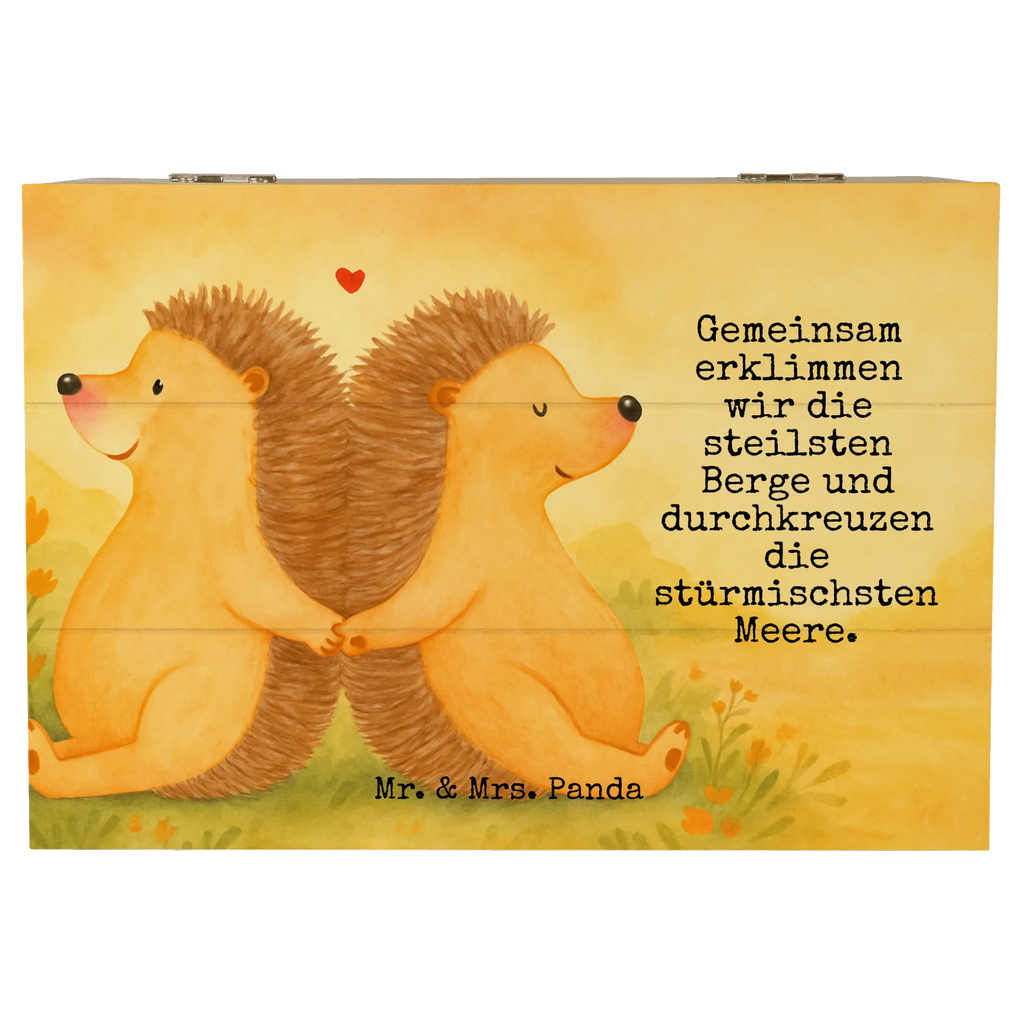 Holzkiste Igel händchenhaltend Design Schatzkiste, Geschenkdose, Geschenkbox, Schatulle, Aufbewahrungsbox, Dekokiste, XXL, Truhe, Kiste, Erinnerungskiste, Holzkiste, Erinnerungsbox, Liebe, Partner, Freund, Freundin, Ehemann, Ehefrau, Heiraten, Verlobung, Heiratsantrag, Liebesgeschenk, Jahrestag, Hocheitstag, Love, Liebesbeweis, Igel, Lieblingsmensch, Gemeinsamkeit, Liebesbotschaft, Hand in Hand, große Liebe, Geschenk für zwei, Hochzeit, Igelliebe