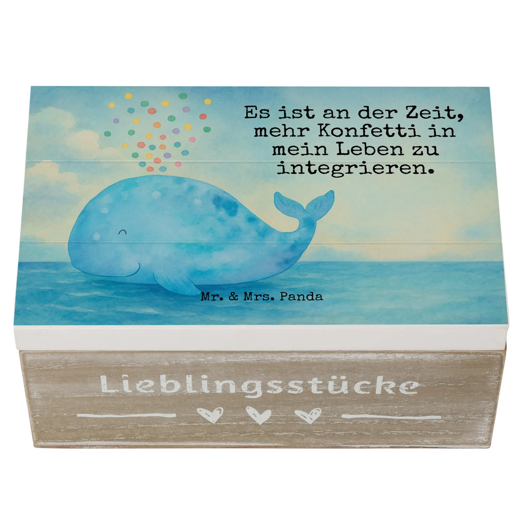 Holzkiste Wal Konfetti Design Erinnerungsbox, Holzkiste, Truhe, Erinnerungskiste, XXL, Geschenkdose, Dekokiste, Kiste, Schatulle, Geschenkbox, Schatzkiste, Aufbewahrungsbox, Meerestiere, Meer, Urlaub, Diät, Wal, Motivation, Abnehmen, Trennung, Neustart, Konfetti, Neuanfang, Geburtstag, Wale, Lebensabschnitt